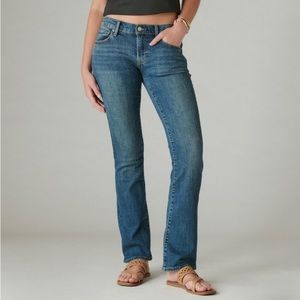 Lucky Brand Mid Rise Sweet Boot Jeans